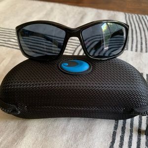 Costa del Mar Manta Sunglasses Black/Gray 580P